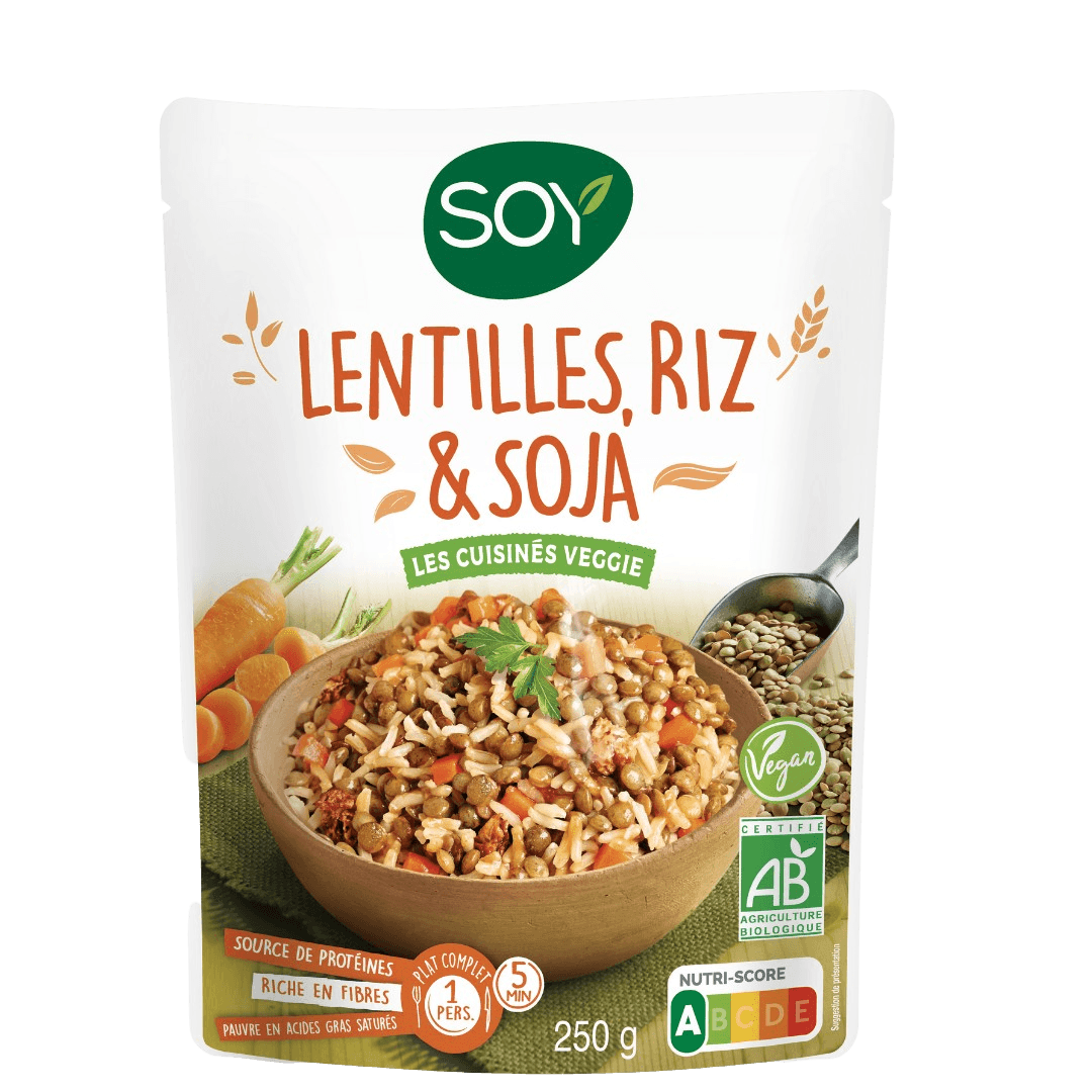 Lentilles Riz Soja 0