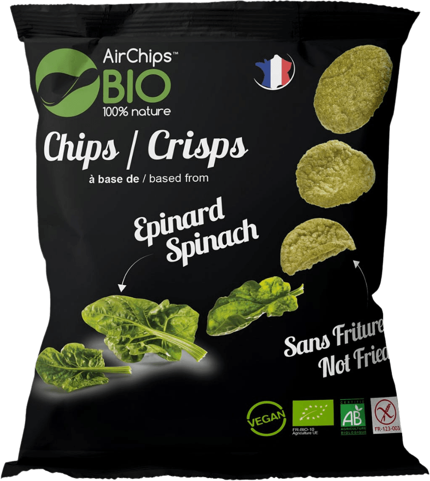 Chips Epinards Sans Friture