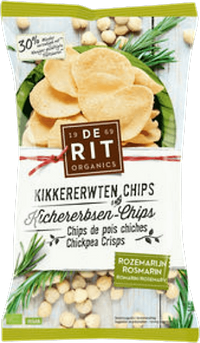 Kikkererwten Chips Met Rozemarijn BIO