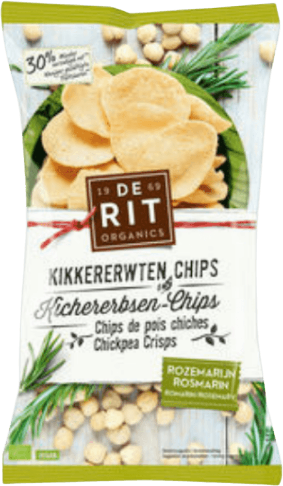 Kikkererwten Chips Met Rozemarijn BIO