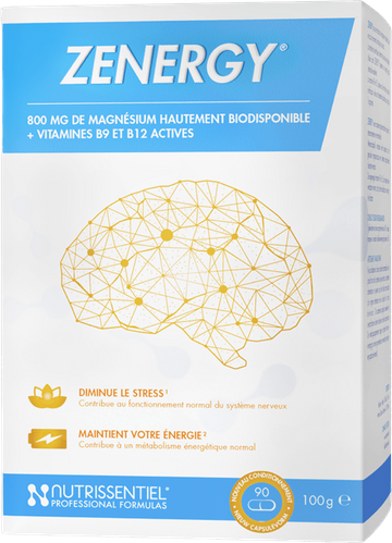 Zenergy - Biobeschikbare Magnesium (800mg) - B9 - Actieve B12