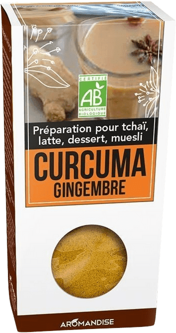 Curcuma Latte Gingembre