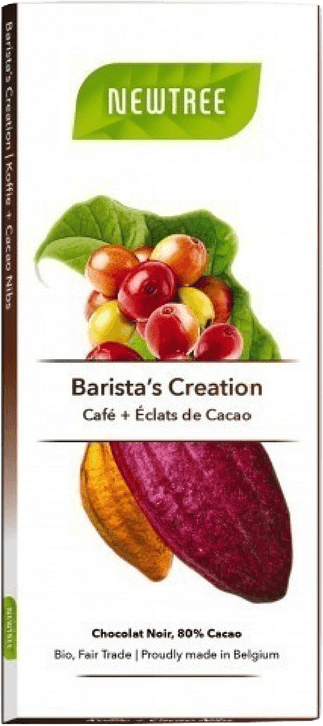 Koffie Chocolade Bar met Cacao Bits