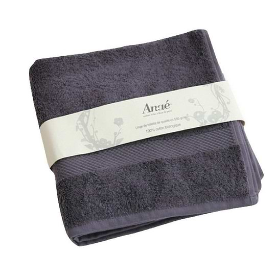 Serviette de toilette 50x100 Prune 0