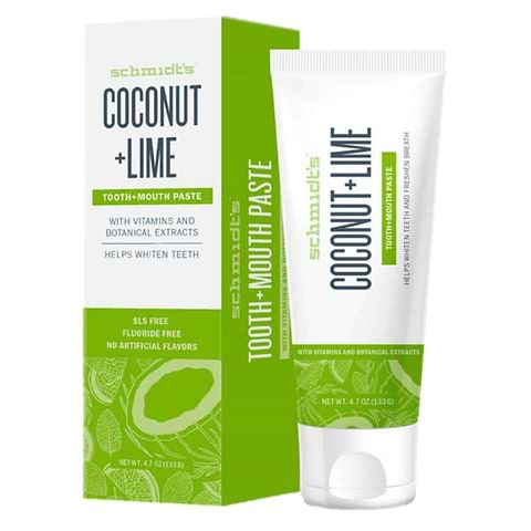 Dentifrice au Coco & Citron Vert