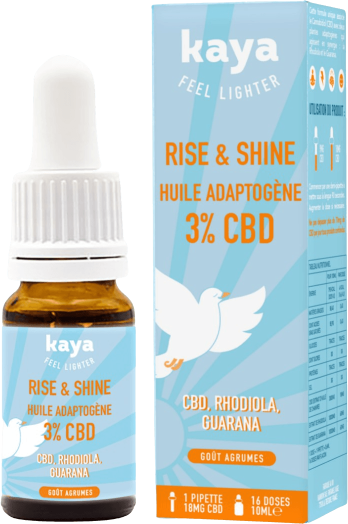 Huile Énergisante CBD & Adaptogènes 0