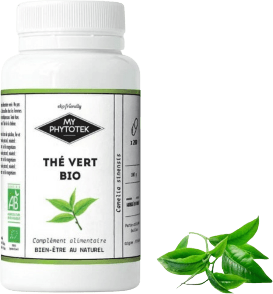 Green Tea 200 capsules Organic