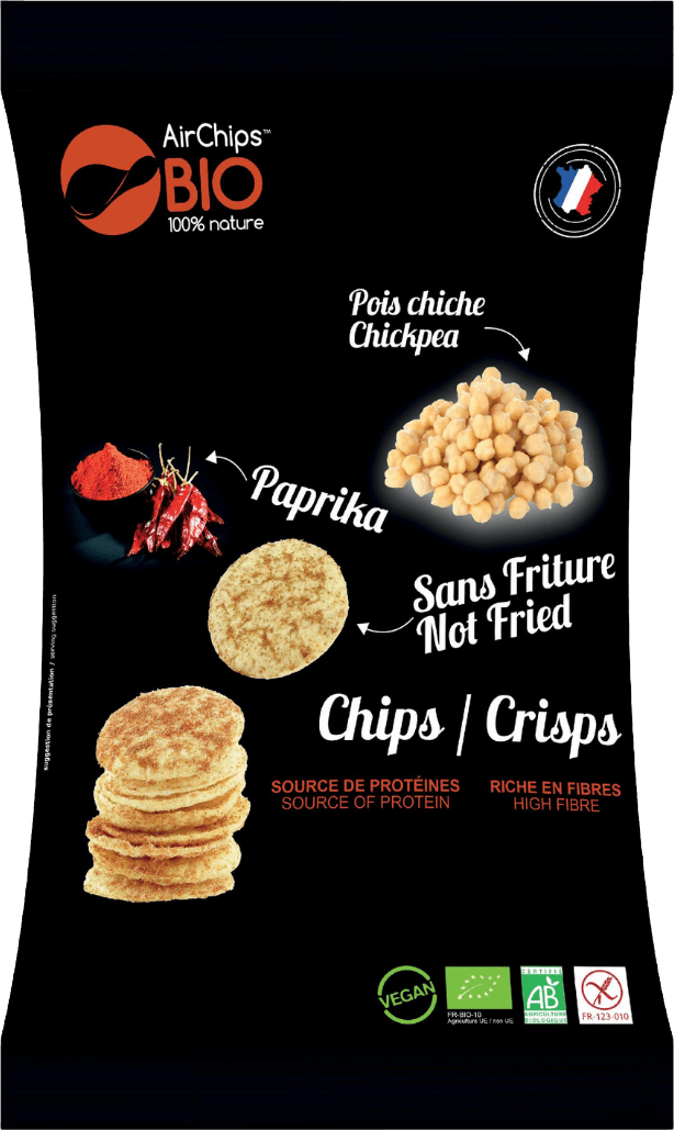 Chips Pois Chiche Paprika Sans Friture