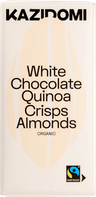 White Vegan Chocolate Quinoa Almonds 0