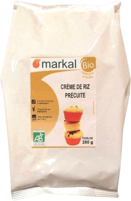 Pre-cooked Rice Cream Organic