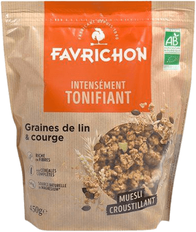 Muesli Croustillant Graines De Lin & Courges BIO