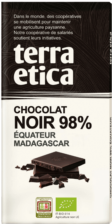 Dark Chocolate 98% Ecuador Madagascar