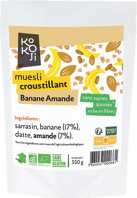 Muesli Banaan Amandel