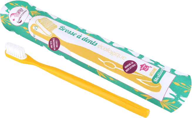 Brosse à dents rechargeable jaune Medium