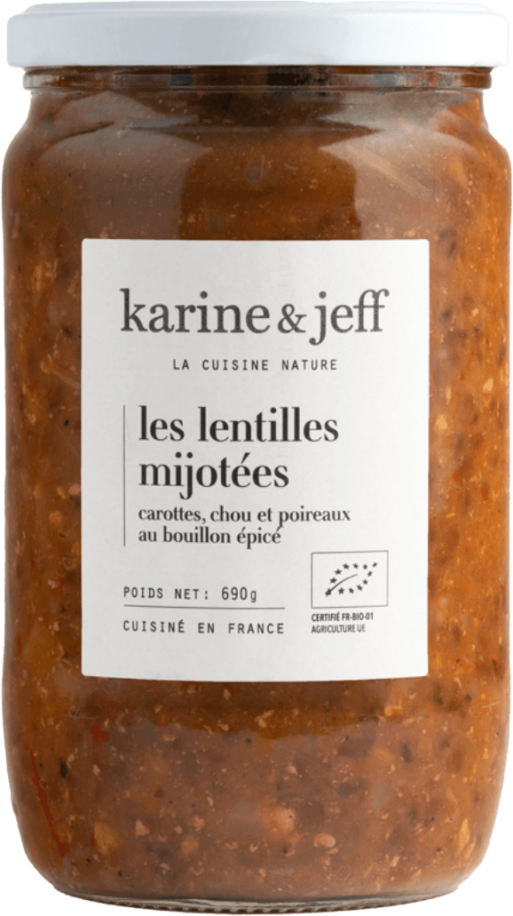 Lentilles mijotées