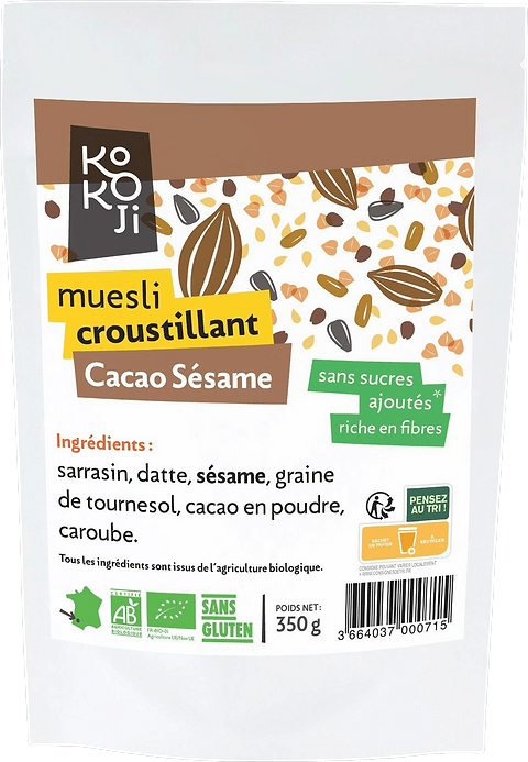 Muesli Crunchy Cocoa Sesame