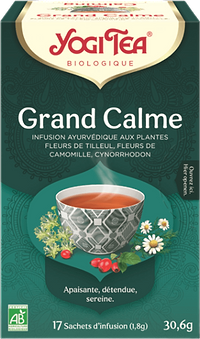 Grand Calm Herbal Infusion 17 Sachets Organic