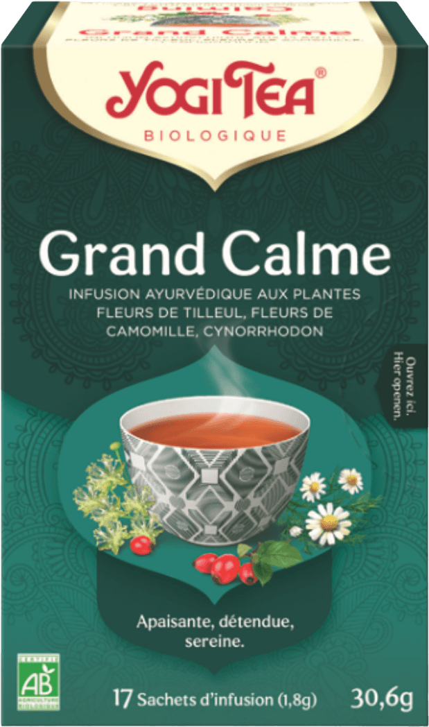 Grand Calm Herbal Infusion 17 Sachets BIO