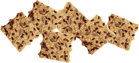 Crackers d'épeautre aux graines en vrac