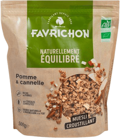 Muesli Croustillant Pomme & Cannelle BIO