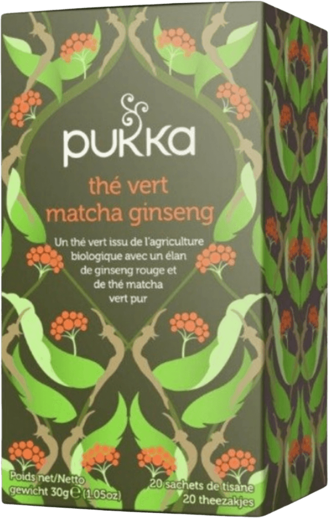 Thé Vert Matcha Ginseng BIO