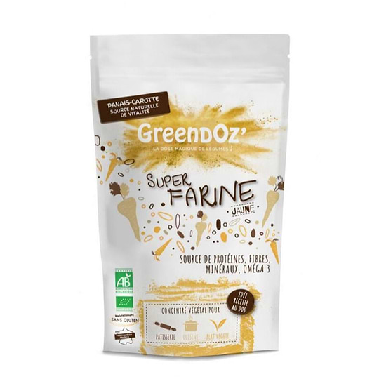 Super farine Jaune légumes & légumineuses