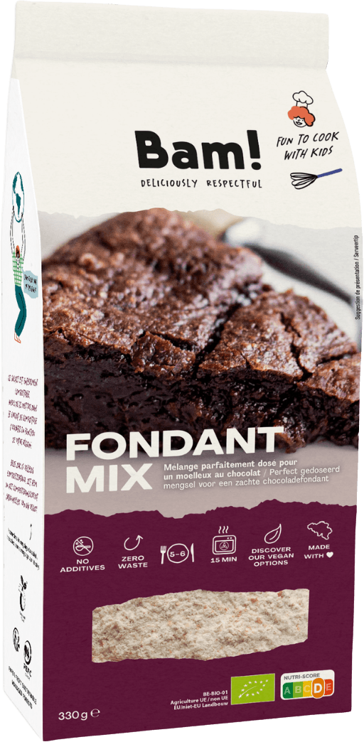 Mix Fondants Chocolat à Cuisiner