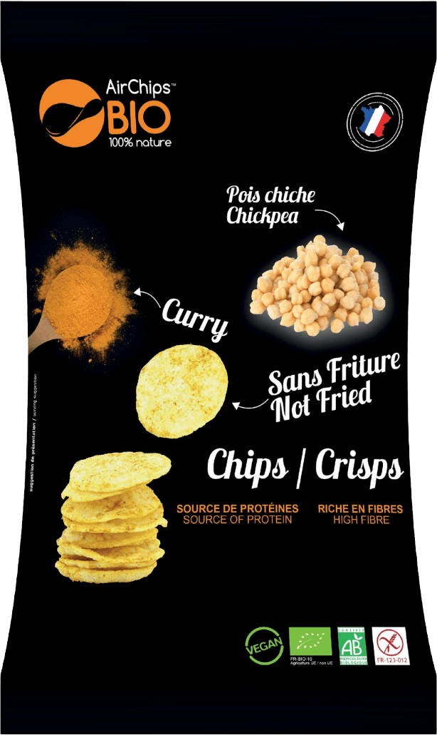 Chips Pois Chiche Curry Sans Friture