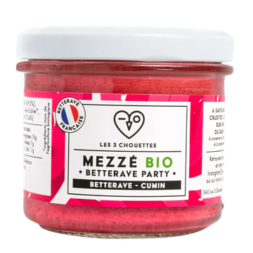 Mezzé Betterave Au Sésame Citron & Cumin BIO