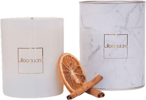 Orange & Cinnamon Candle Organic