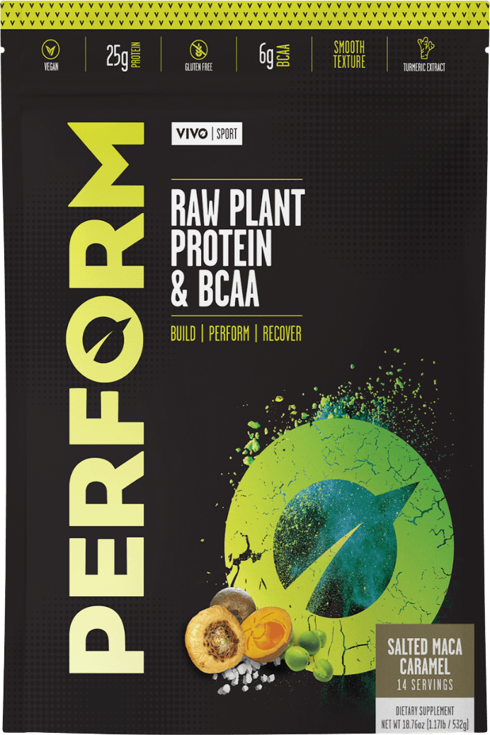 Eiwitten & BCAA Caramel & Maca Plantaardig