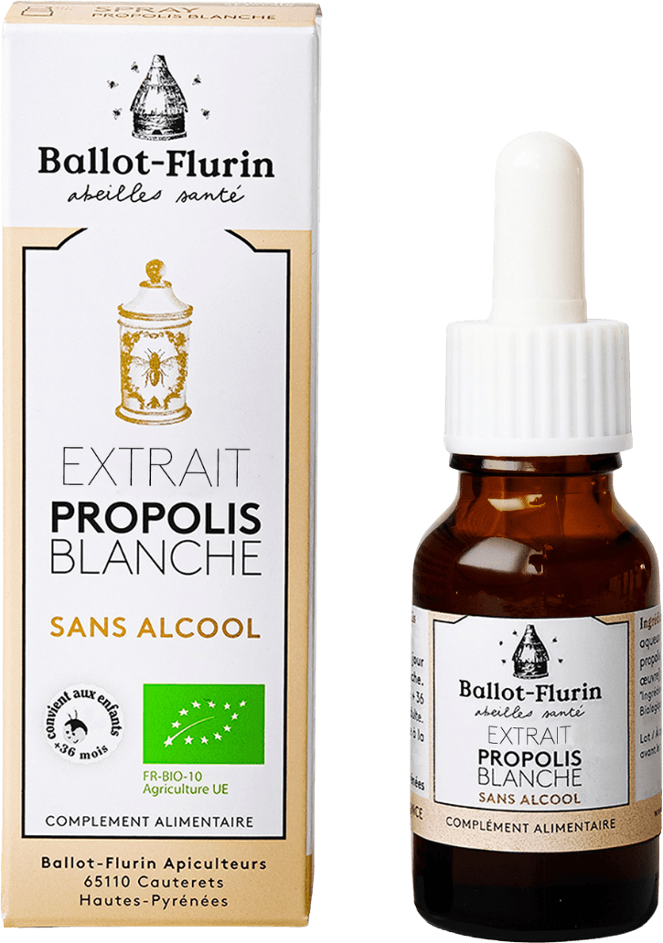 Extrait Propolis Blanche Sans Alcool