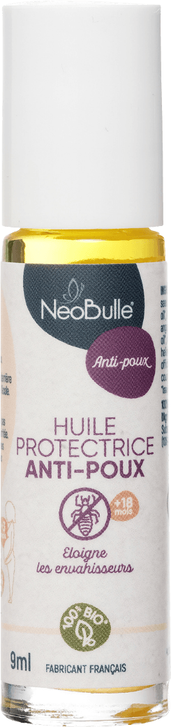 Huile Protectrice Anti Poux + 18 Mois BIO