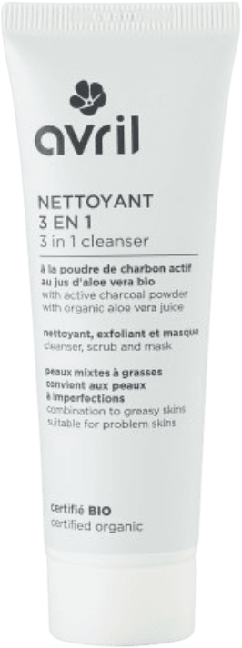 Nettoyant 3 En 1 Charbon Actif Aloe Vera BIO