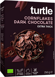 Dark chocolate cornflakes organic
