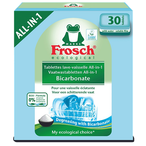Ecologische Vaatwastabletten Bicarbonaat "Ecolabel" 30st