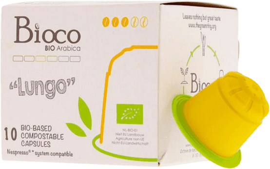 Dosettes Café Lungo Arabica 10 dosettes