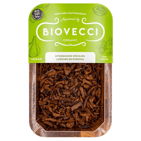 Veganistische Spekreepjes