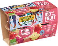 Appel-frambozenpuree BIO