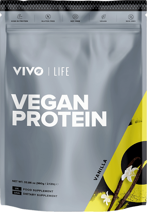 Vegan Vanilla Protein Powder (70% Protein)