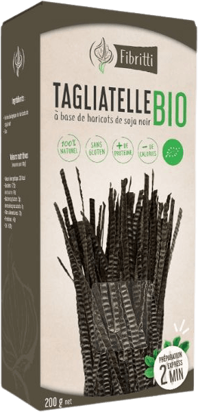 Tagliatelle Sojabonen Zwart