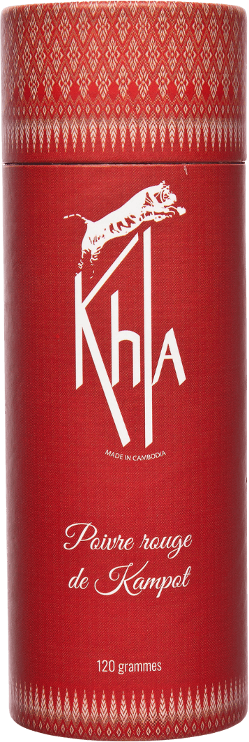 Poivre Rouge Grains Kampot IGP Premium