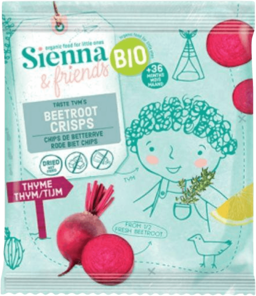 Beetroot Crisps Thyme Lemon + 3 years Organic