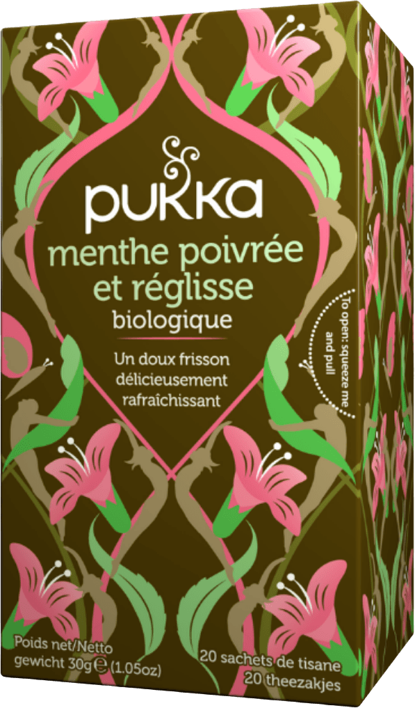 Tisane Menthe poivrée et réglisse 20 sachets 0