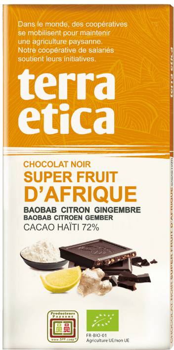 Dark Chocolate 65% with Africa Superfruits Organic