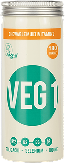 Veg1 Multivitaminen Sinaasappel 