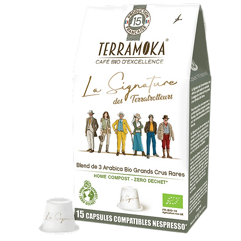 Capsule Café Arabica Brésil Intense & Floral 15 pièces