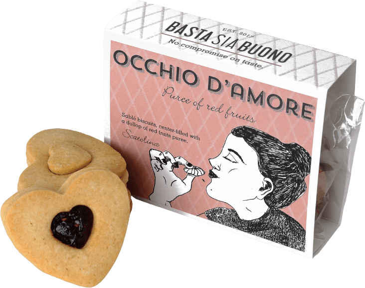 Biscuits Italiens Purée De Fruits Rouges