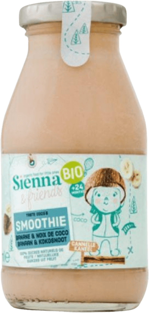 Smoothie Banane, Coco Cannelle + 2 ans