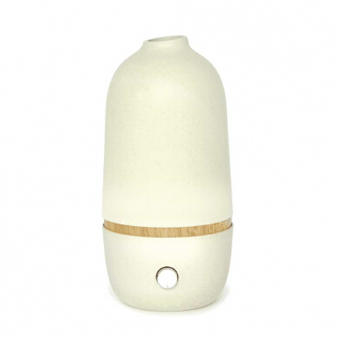 Diffuseur d'huiles essentielles par nébulisation blanc